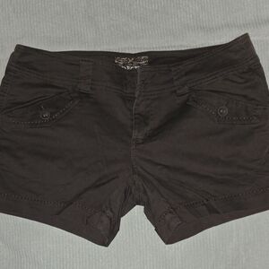 BKE Women's Brown Cargo Shorts